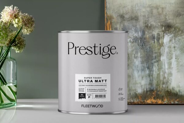 Paint tin solo on shelf