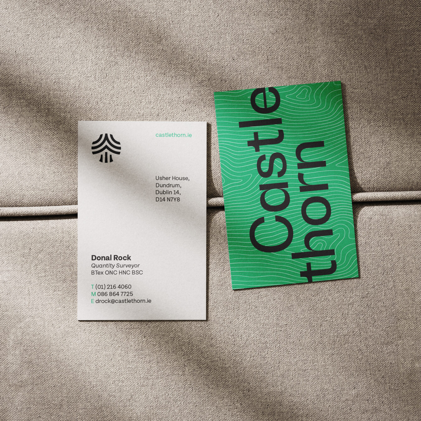 CI studio Castlethorn Business Card