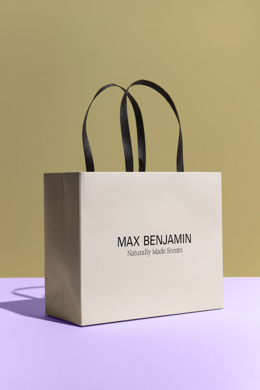 Max Benjamin carrier bag