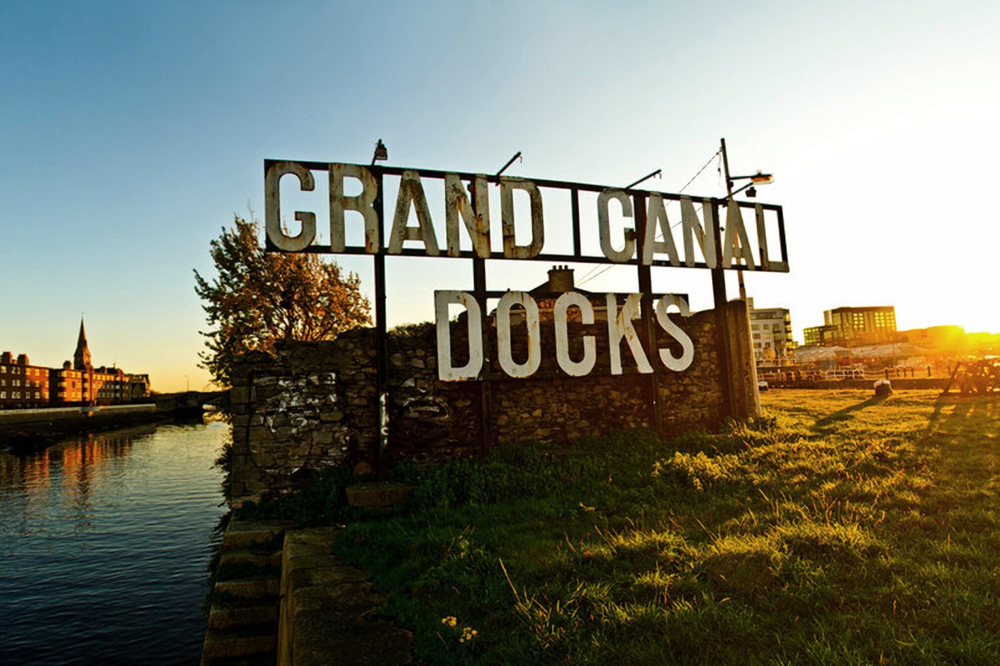 01 Grand Canal Dock Sign