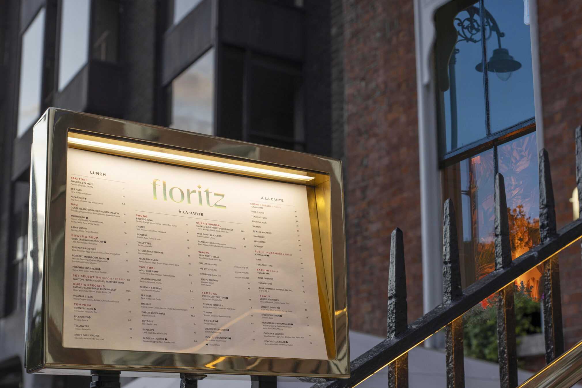 Floritz menu box exterior 3