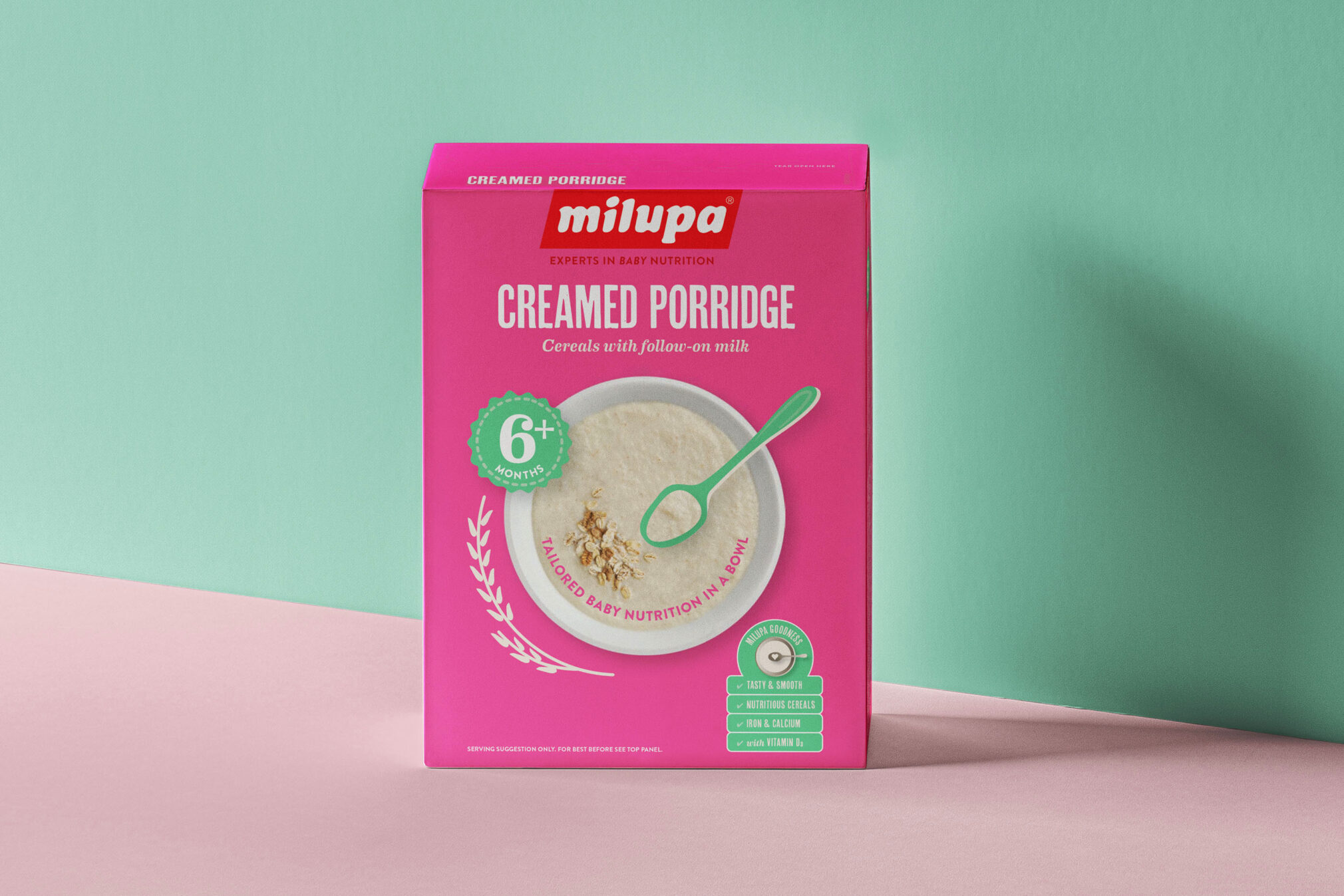 Milupa creamed porridge
