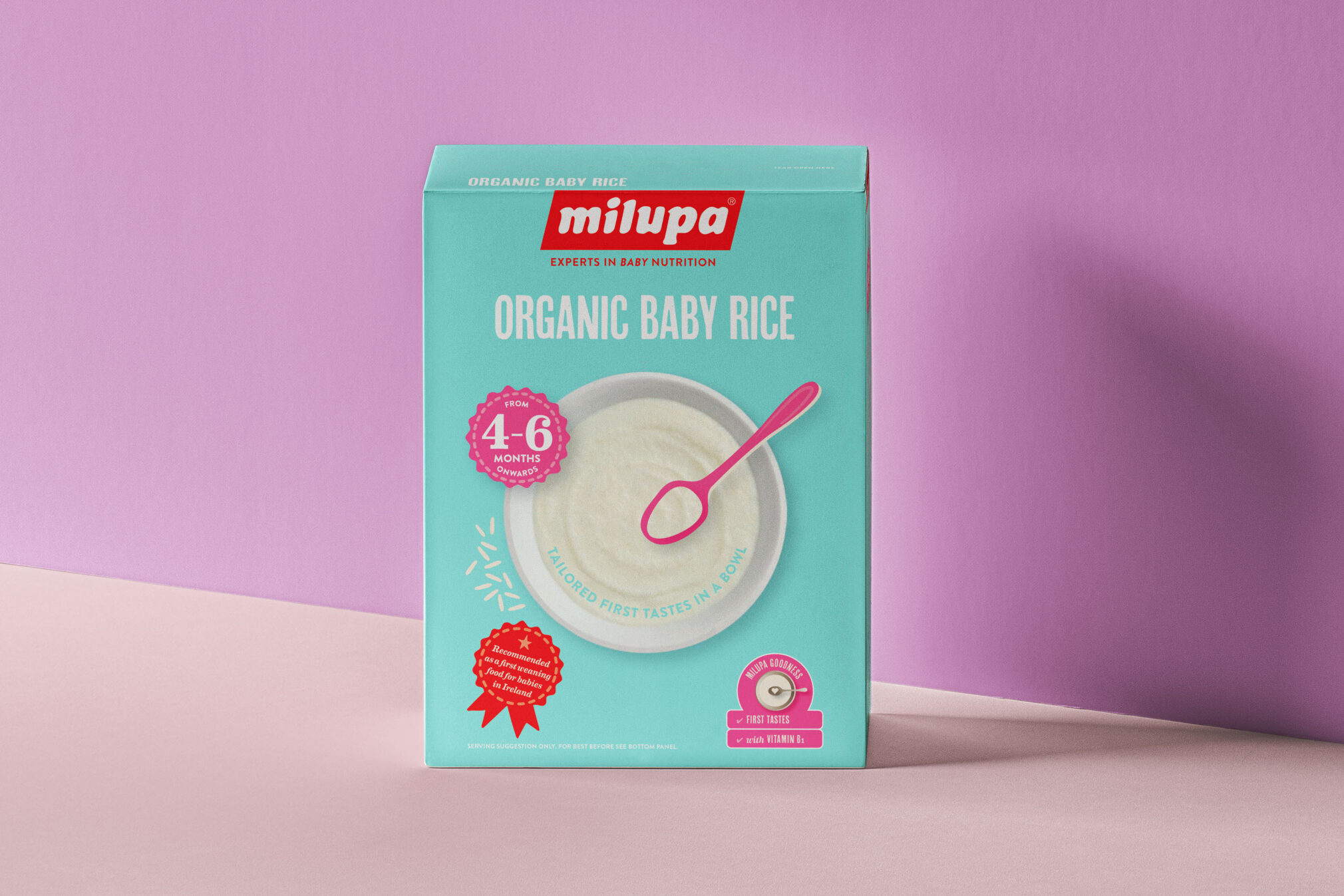 Milupa organic baby rice