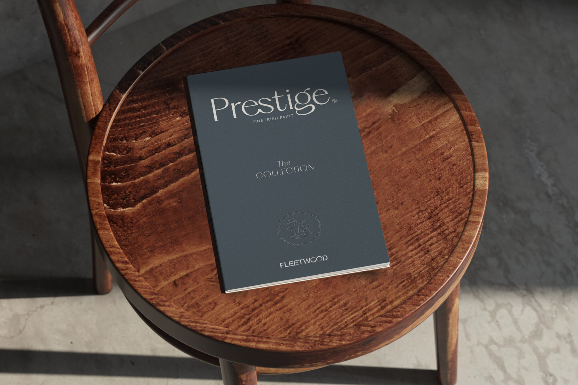 Prestige Colour Card booklet cover