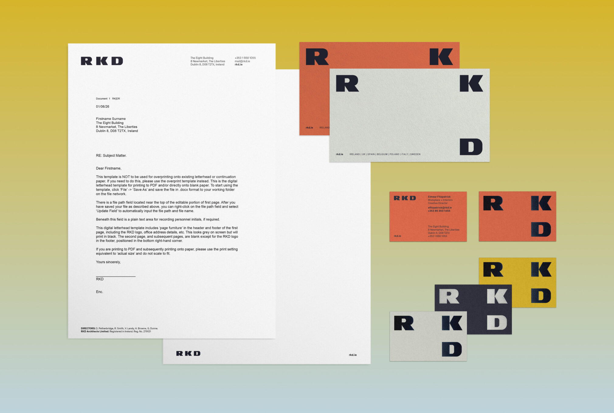 RKD stationery