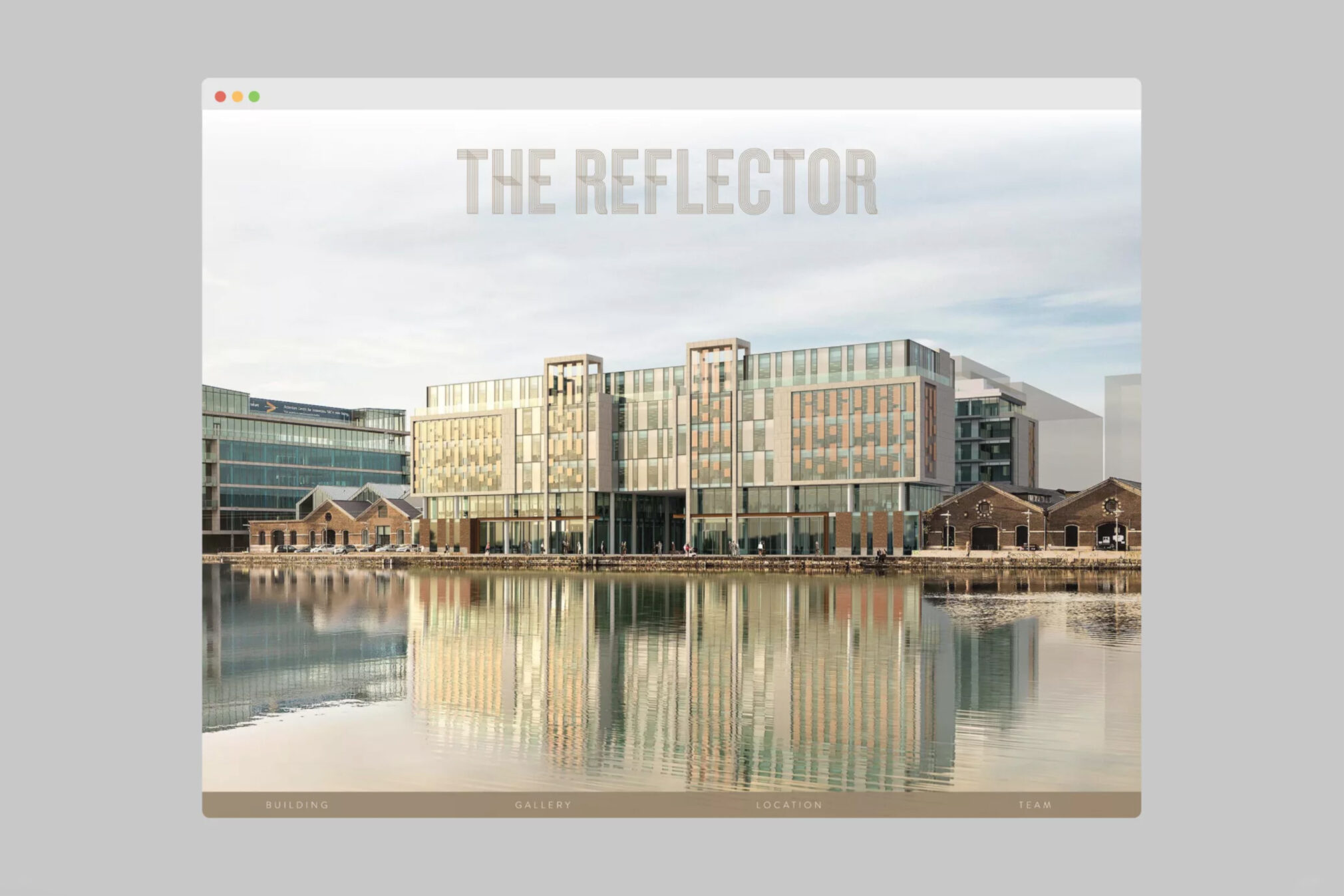 The Reflector site homepage