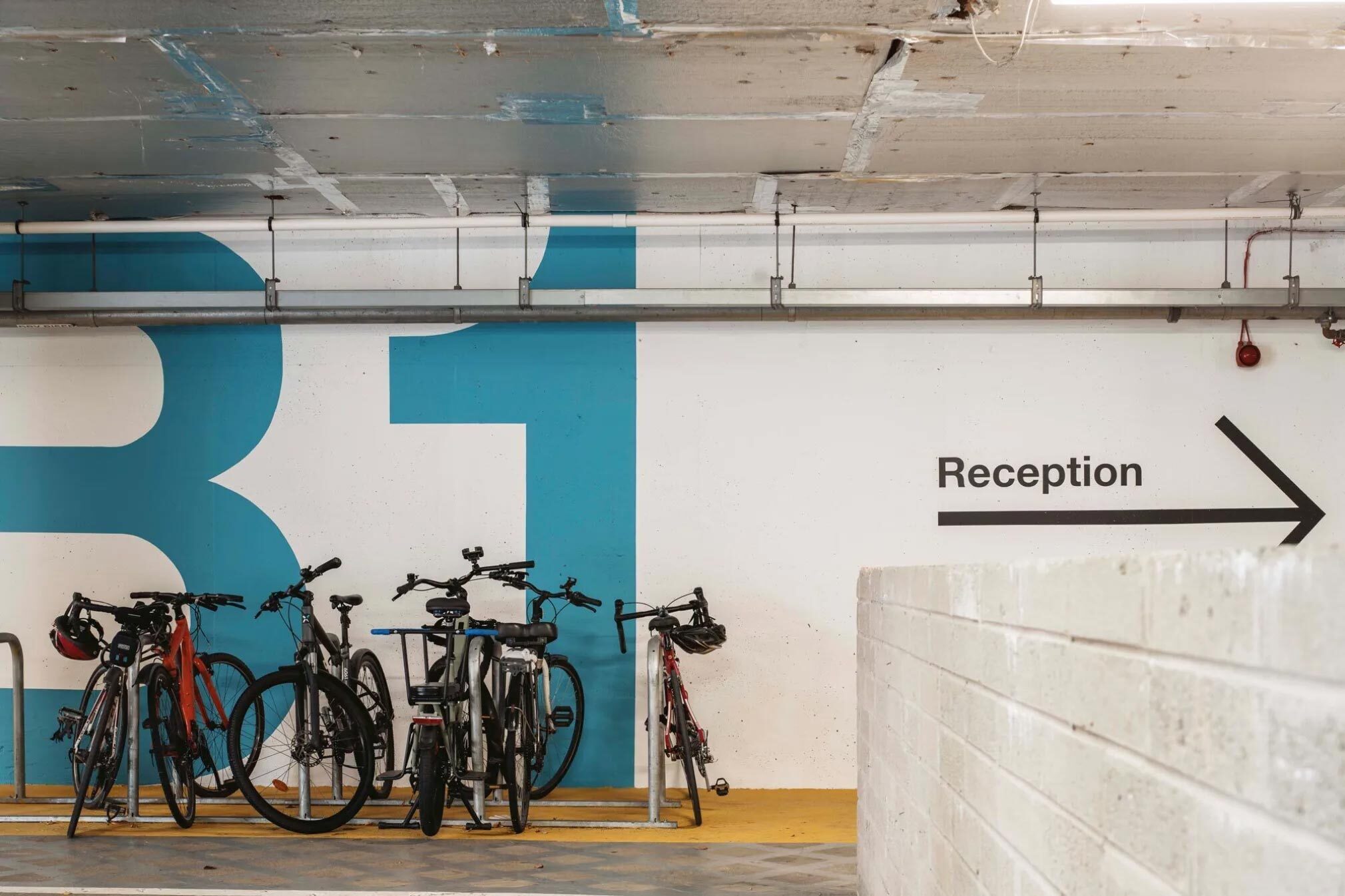 The chase car park wayfinding signage 02a