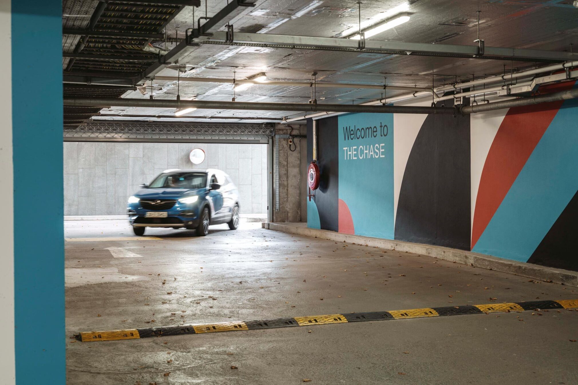 The chase car park wayfinding signage 06
