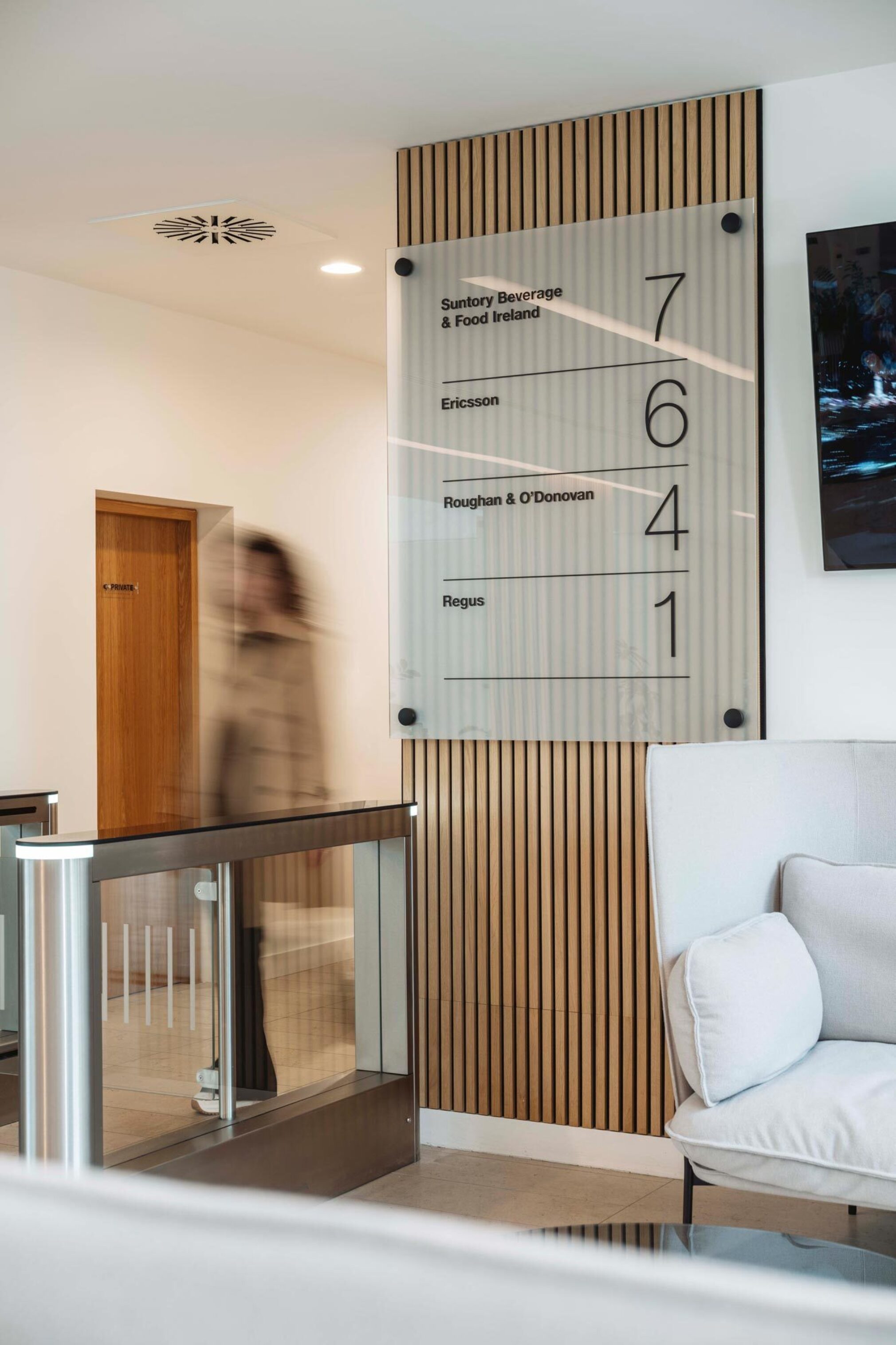 The chase interior wayfinding signage 01